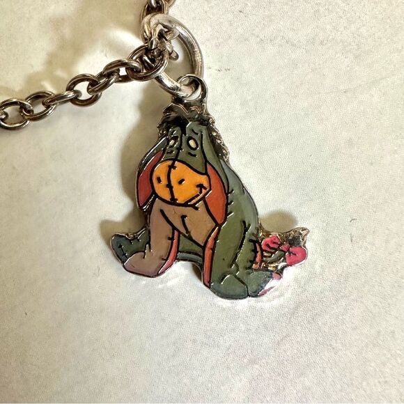 Disney silver tone Eyore charm bracelet - Picture 5 of 8